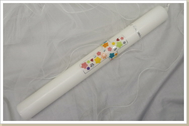 Kerze Mirja, bunt, Best.Nr. 248, Preis 39,-€ Kerze Mirja, bunt, Best.Nr. 248, Preis 39,-€
